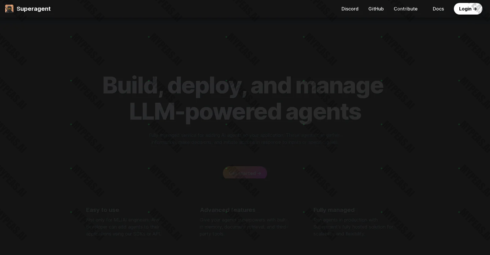 Superagent screenshot