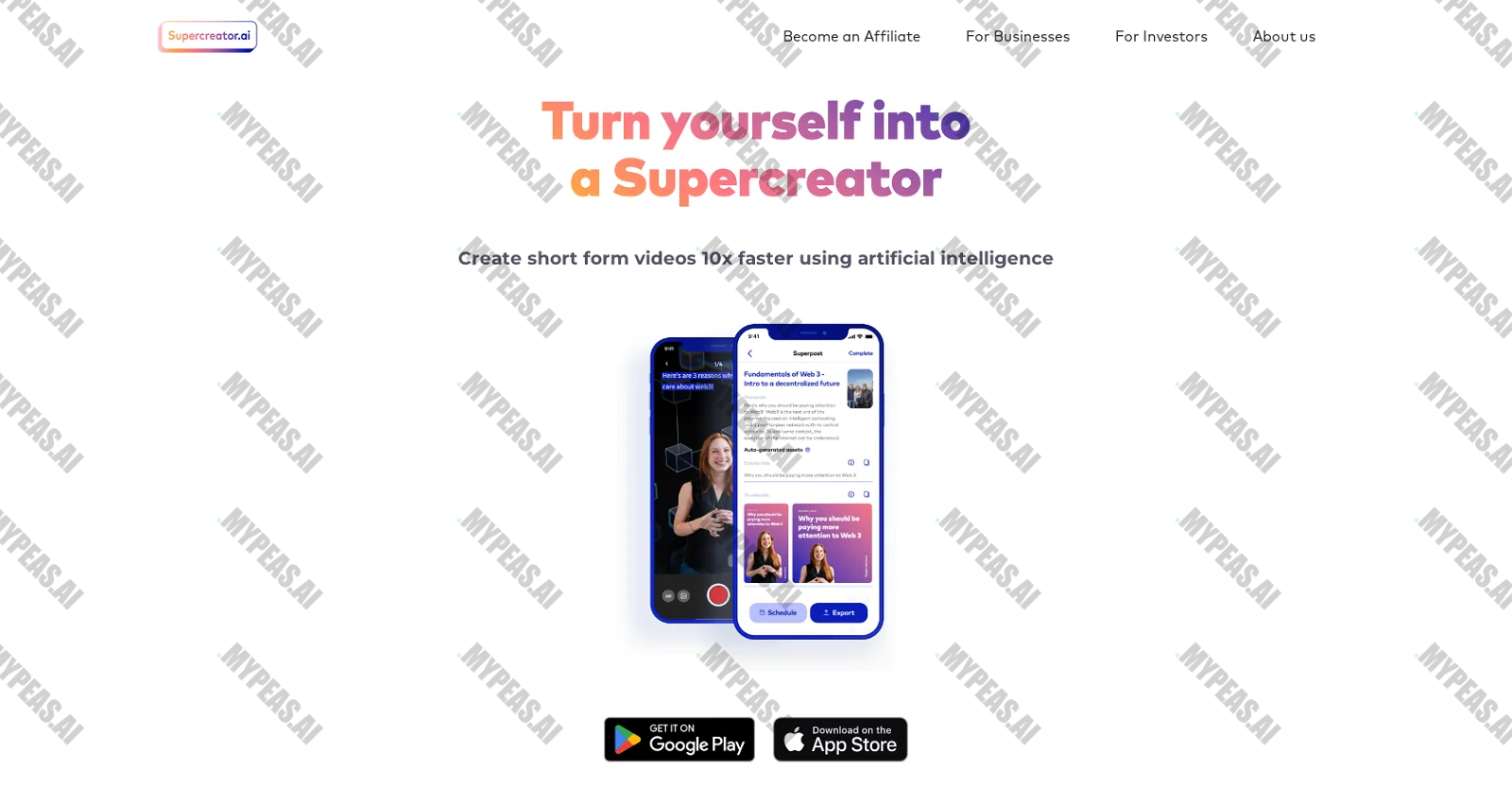 Supercreator AI screenshot