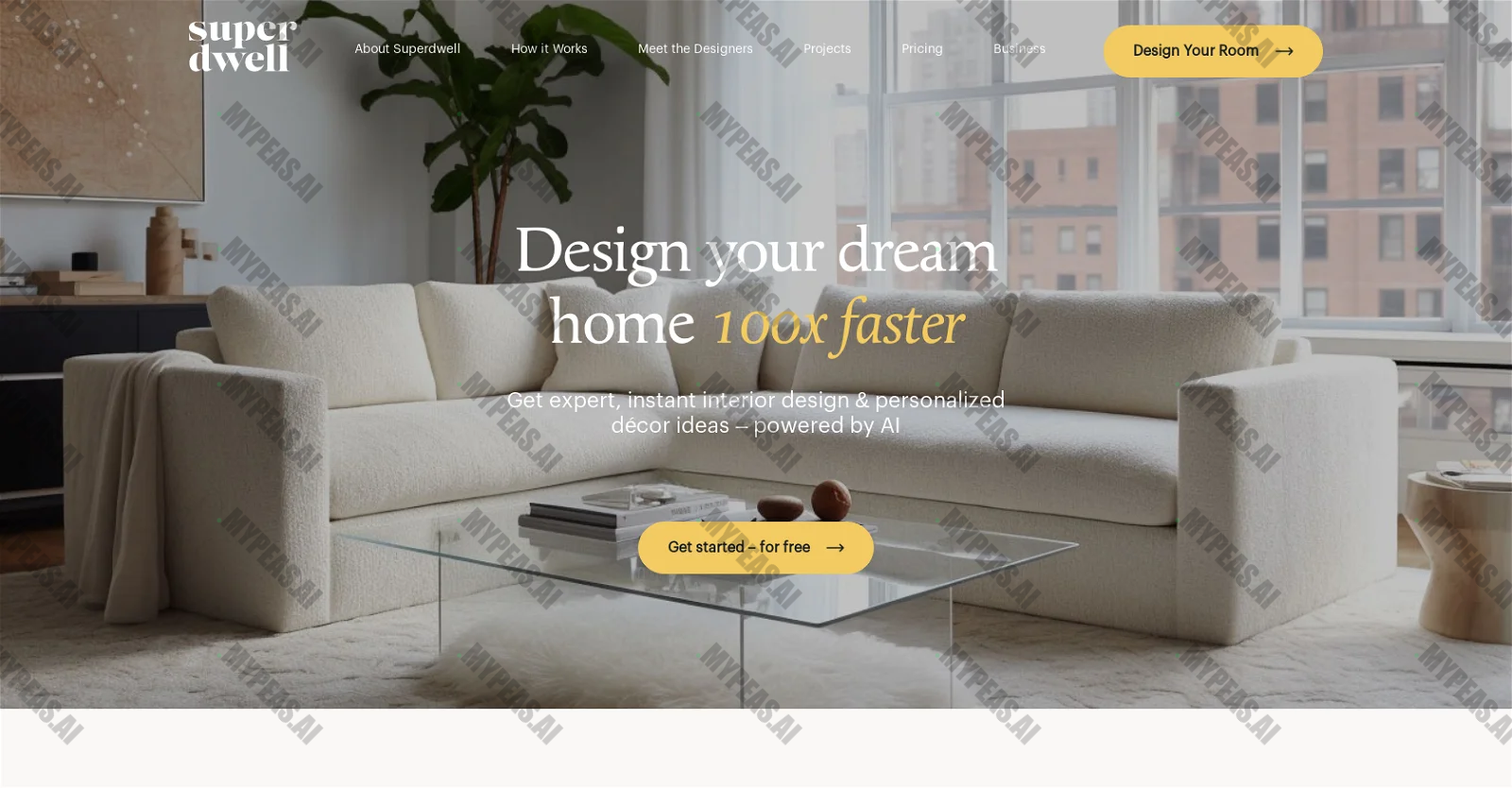 Superdwell screenshot