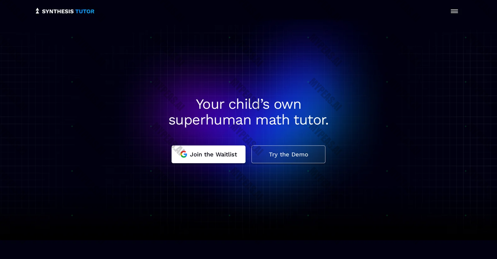 Synthesis Tutor screenshot