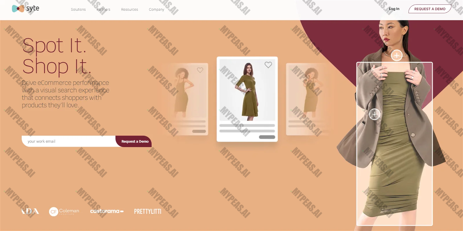 Syte screenshot