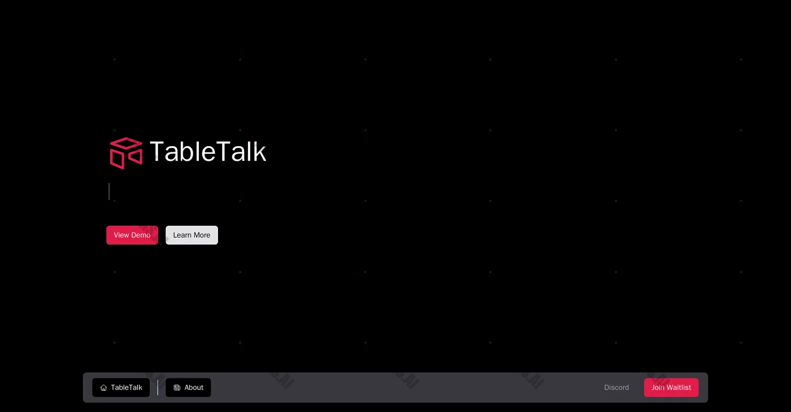 TableTalk screenshot