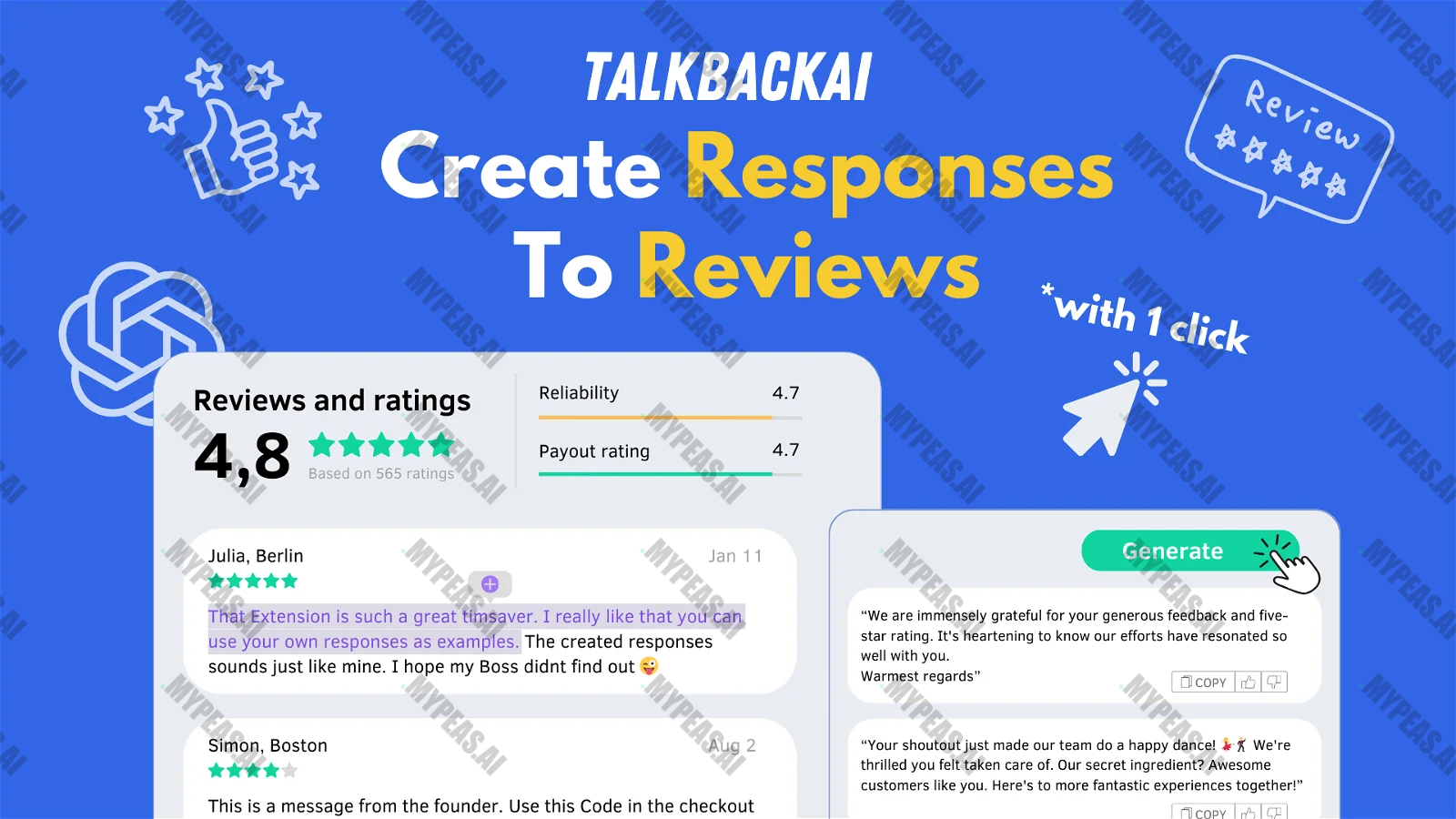 TalkbackAI screenshot