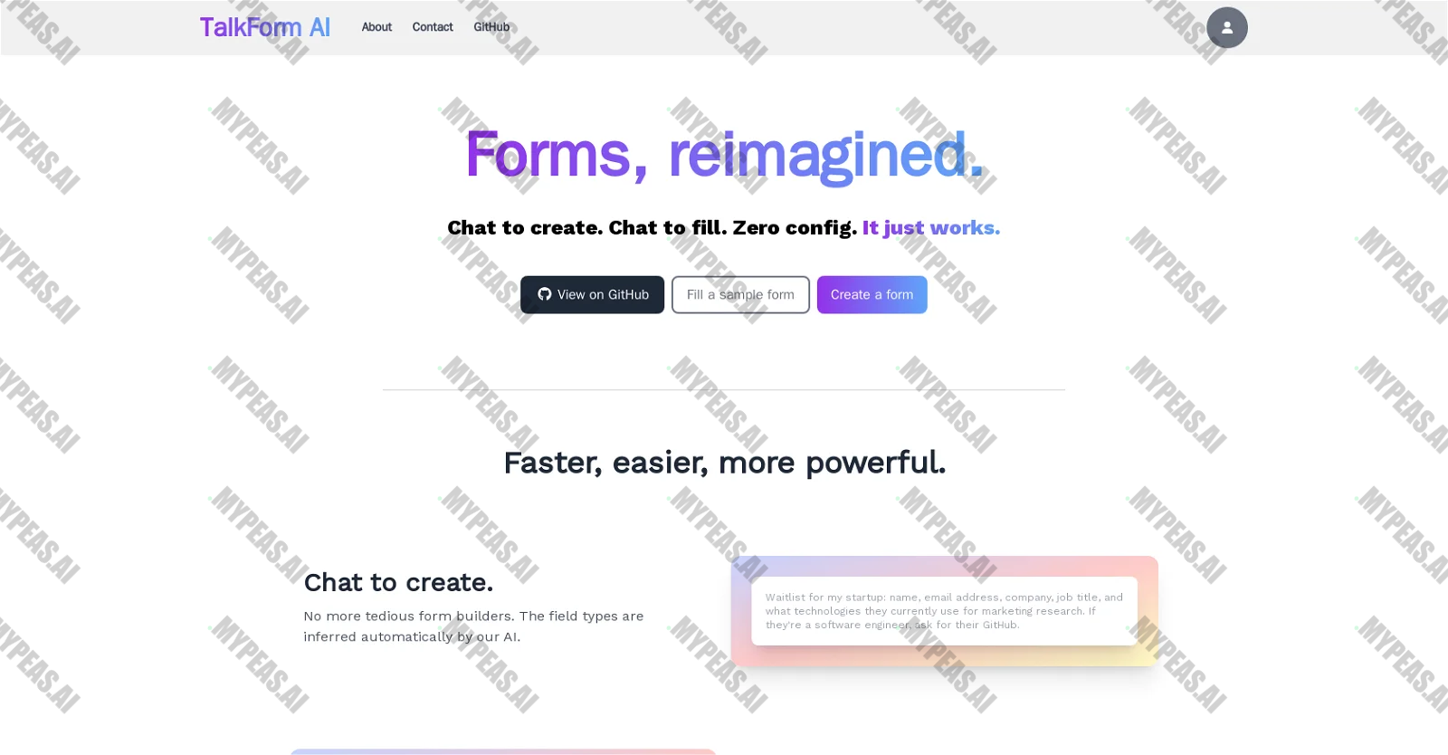 TalkForm.ai screenshot