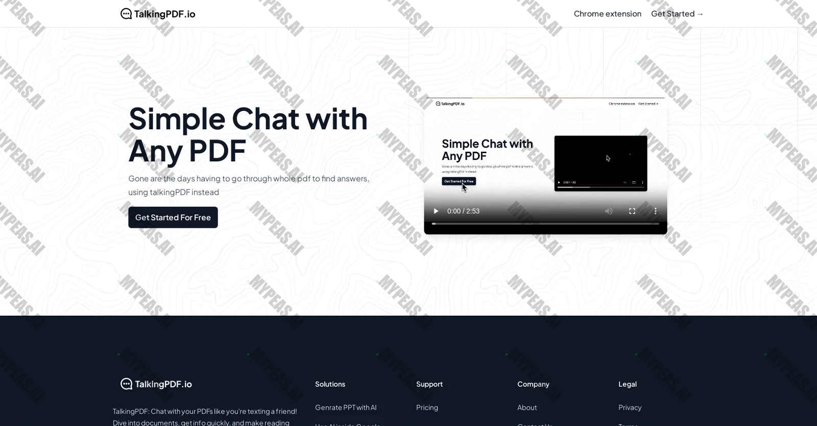 TalkingPdf screenshot