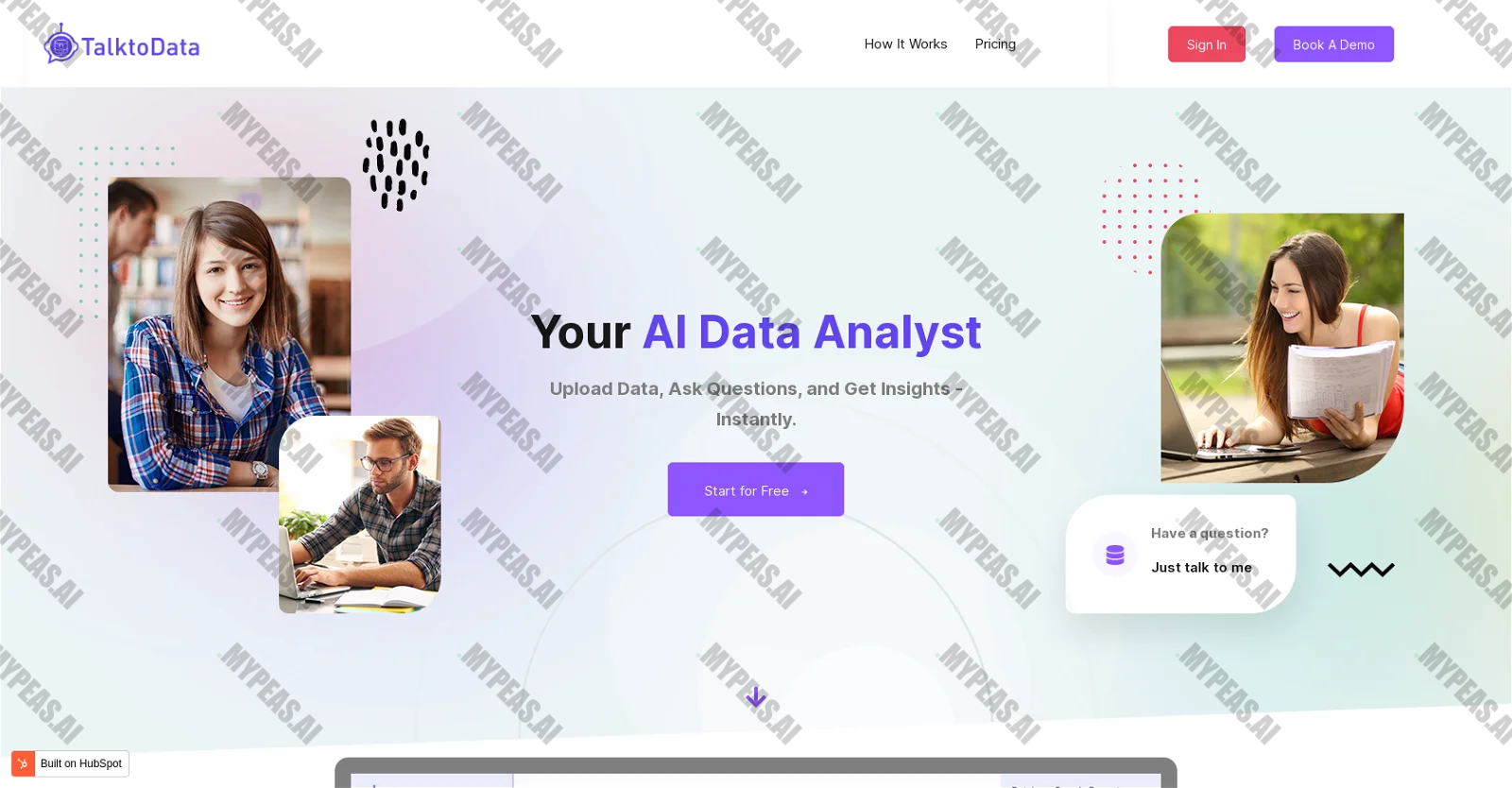 TalktoData screenshot