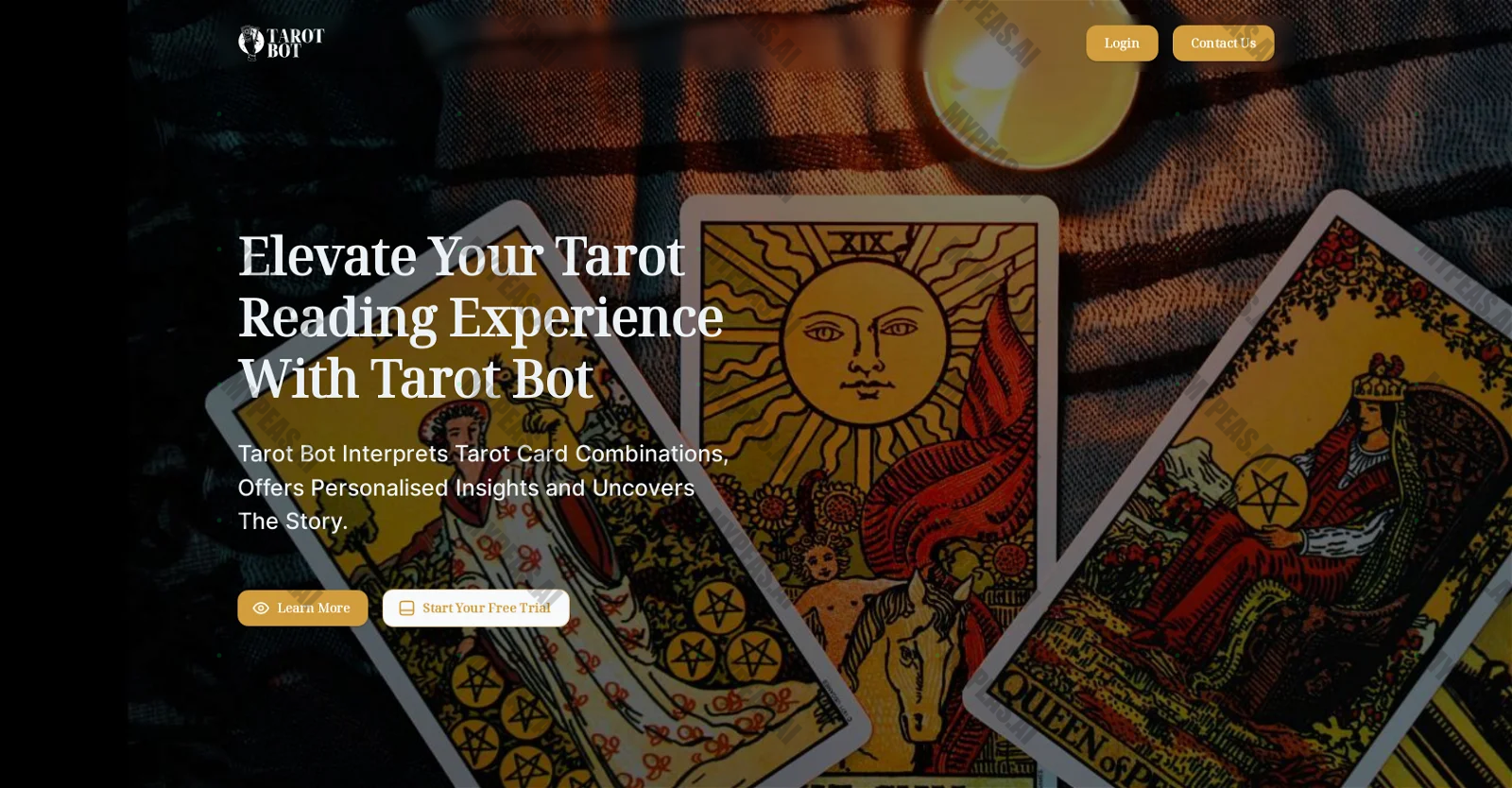 TarotBot screenshot