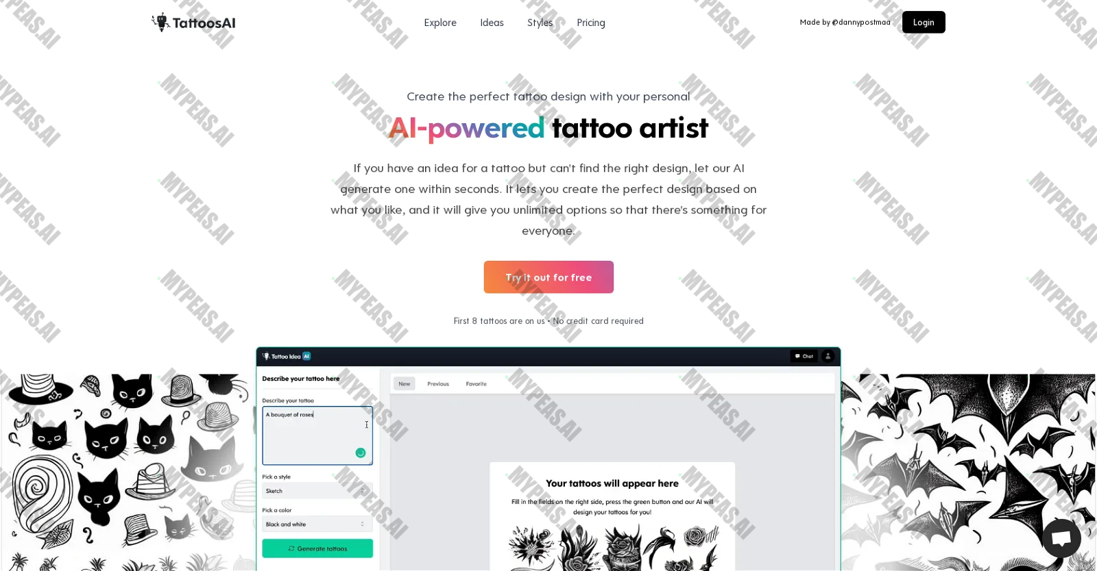 TattosAI screenshot
