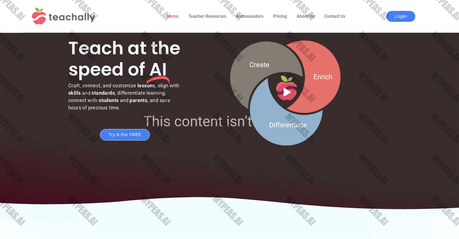 Teachally screenshot