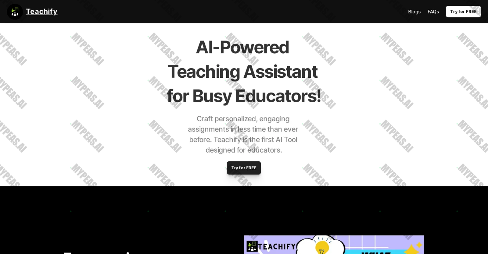 Teachify screenshot