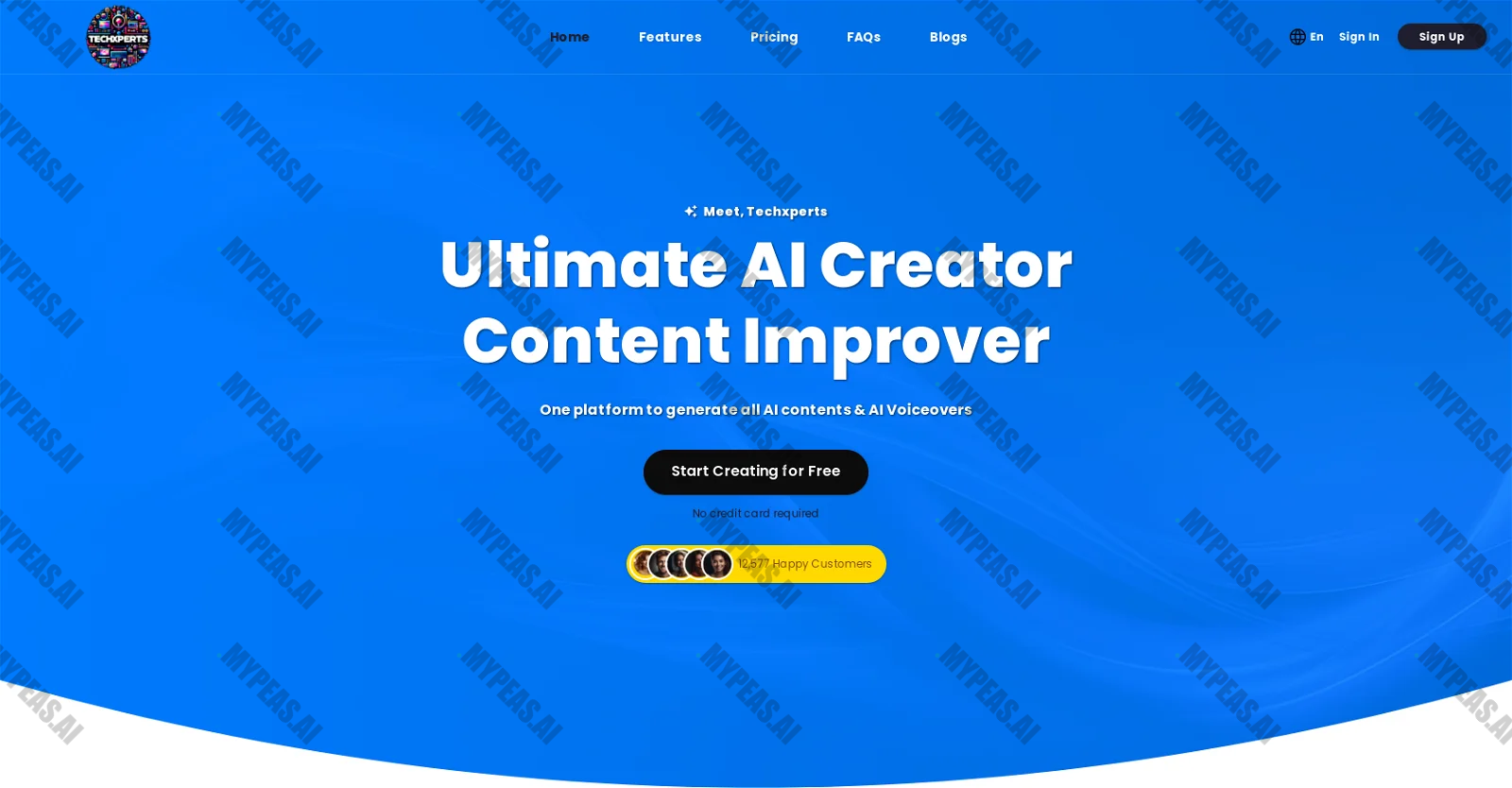 Techxperts screenshot