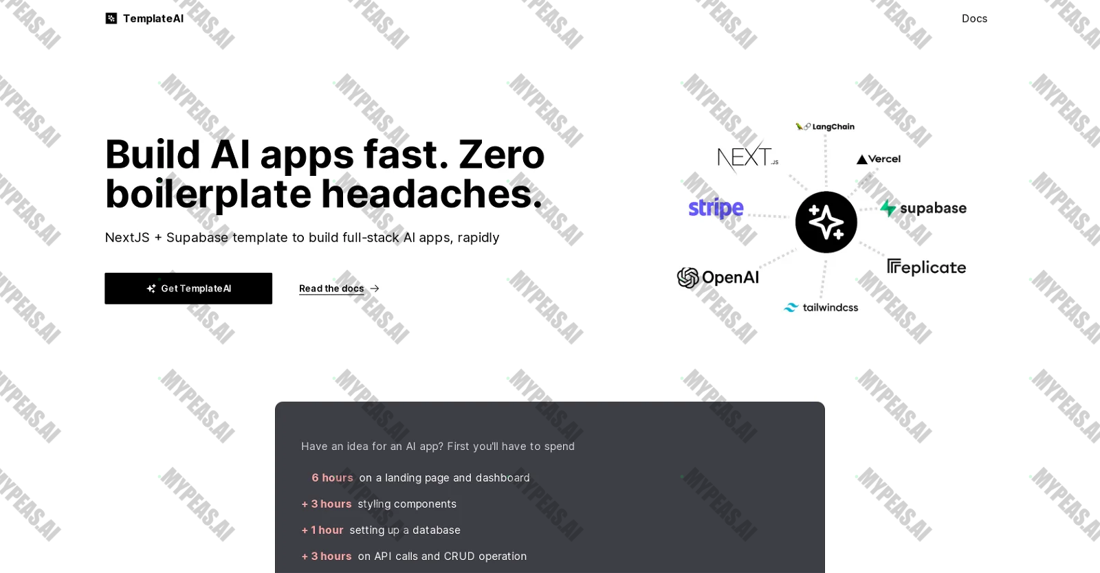TemplateAI screenshot
