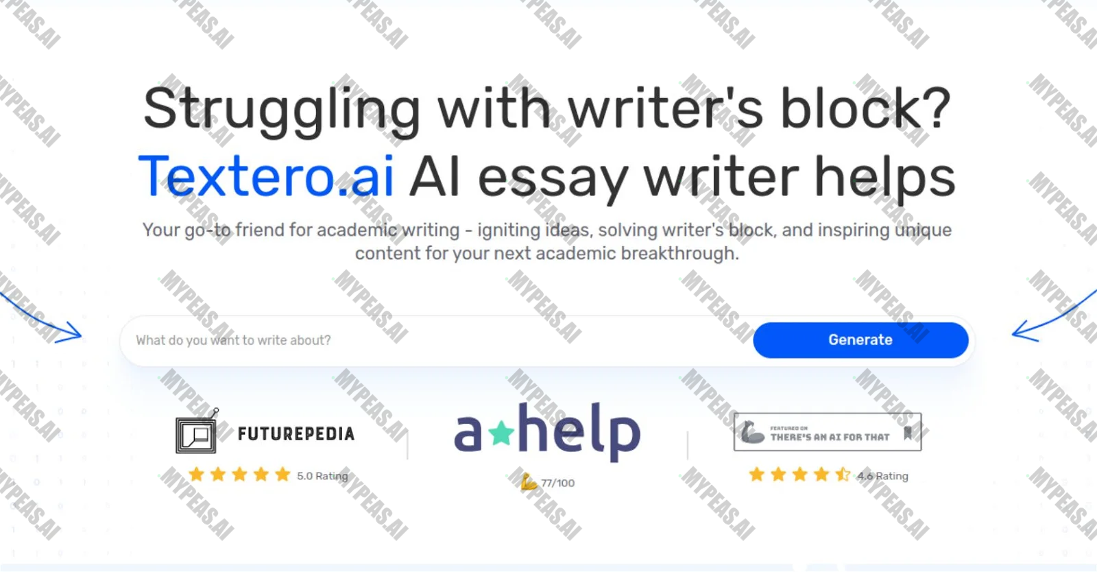 Textero.ai AI Essay Writer screenshot
