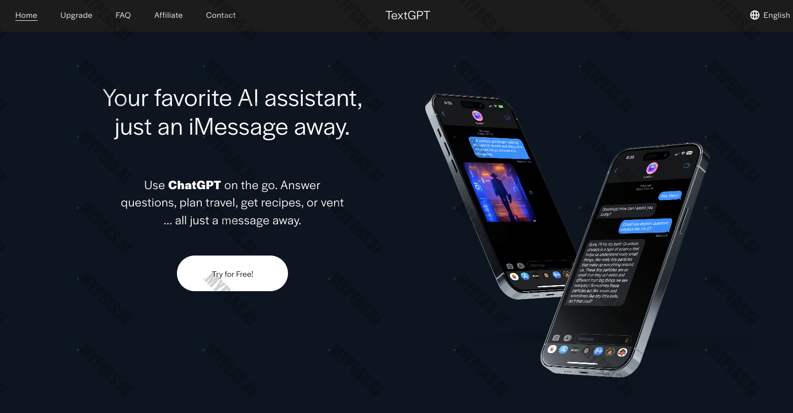 TextGPT.chat screenshot