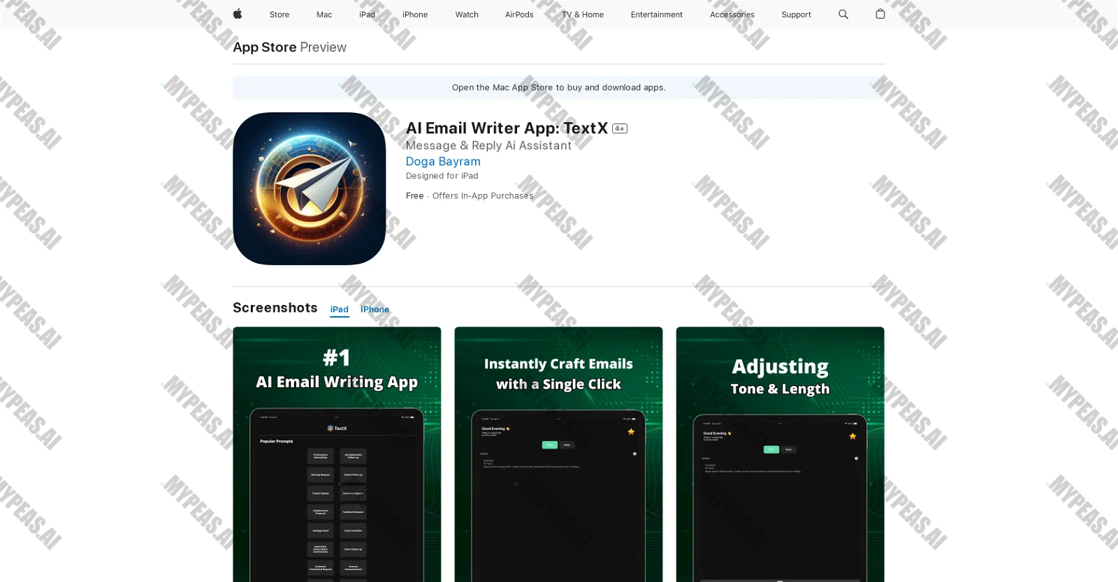 TextX screenshot