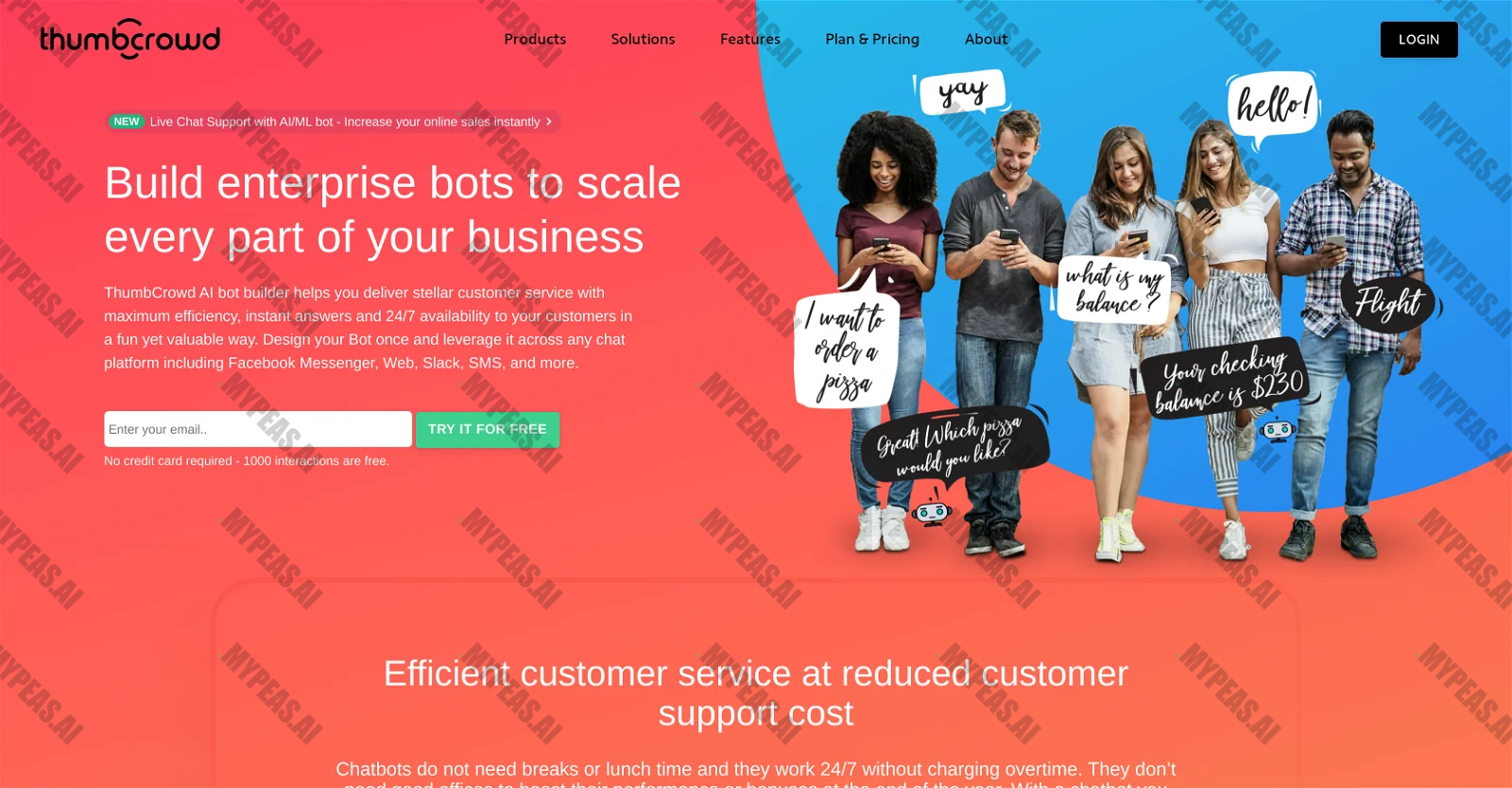 ThumbCrowd screenshot