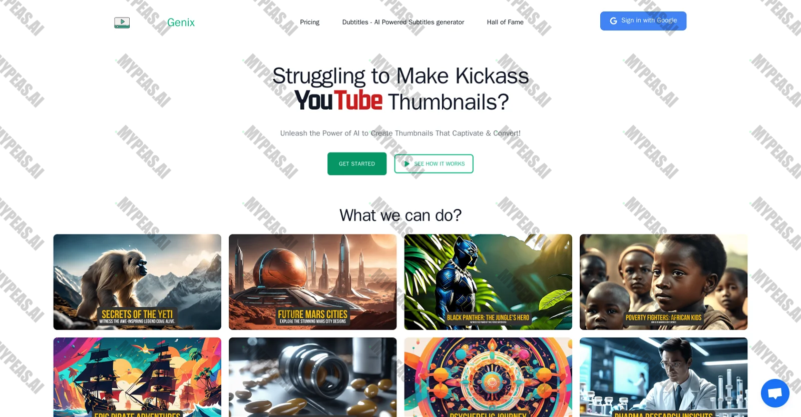 ThumbGenix screenshot
