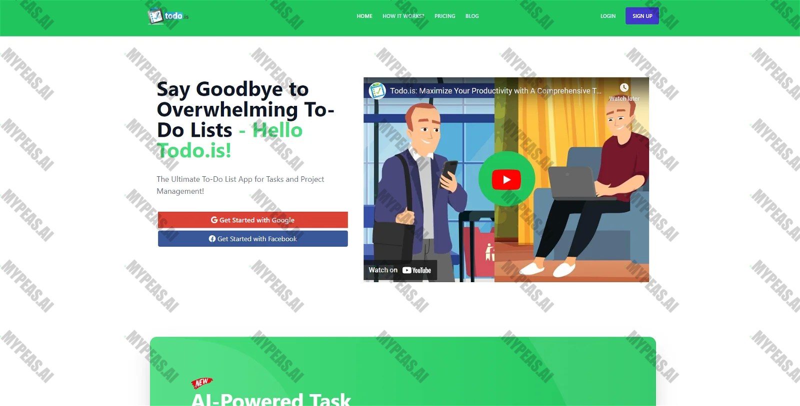 ToDo.is screenshot