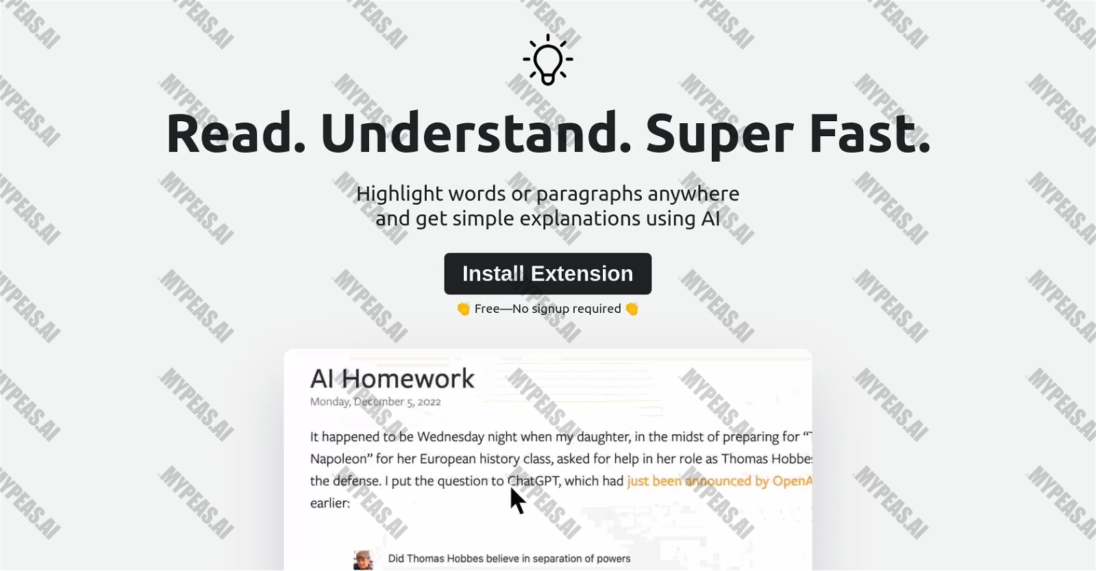 Tooltips AI screenshot