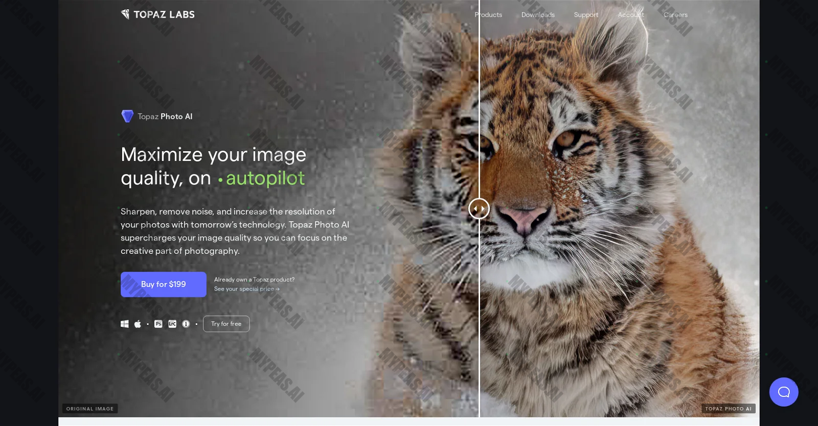 Topaz Photo AI screenshot