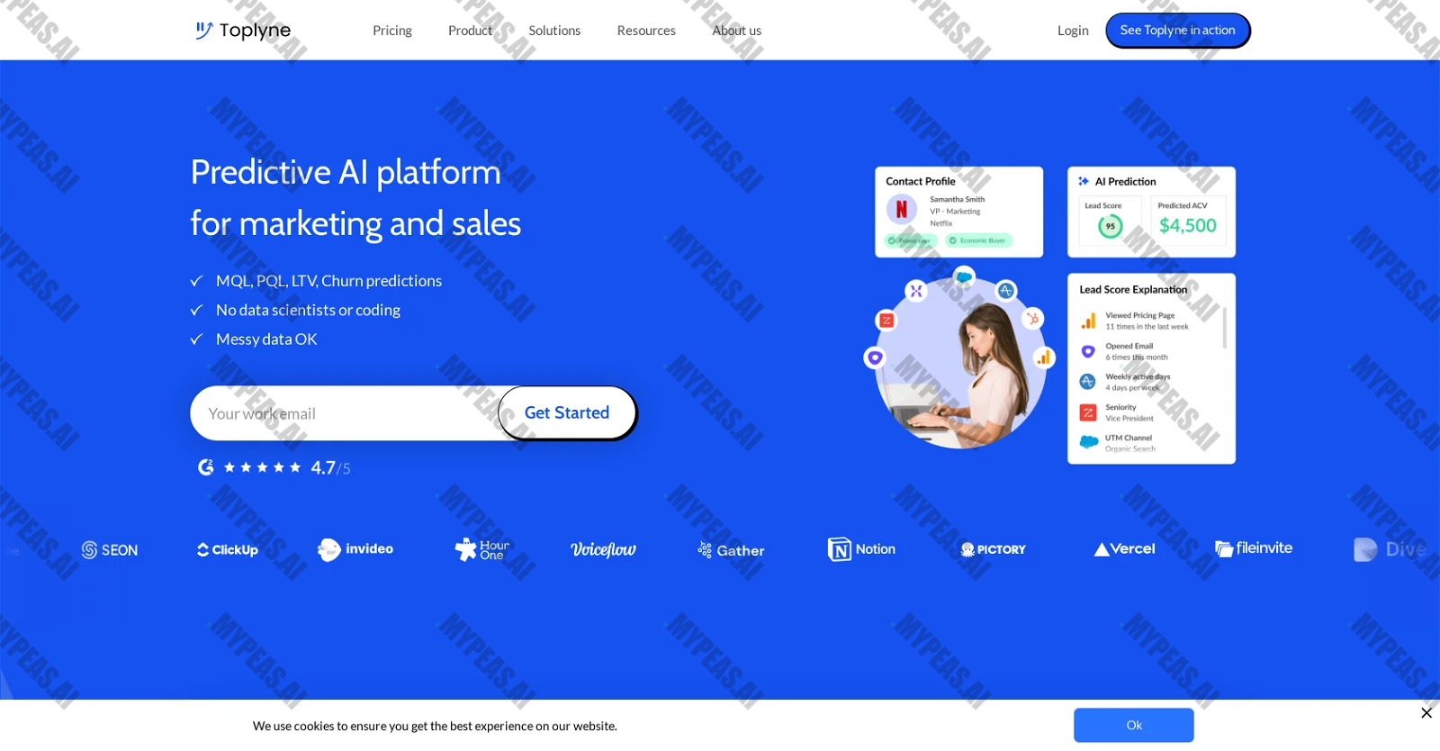 Toplyne screenshot