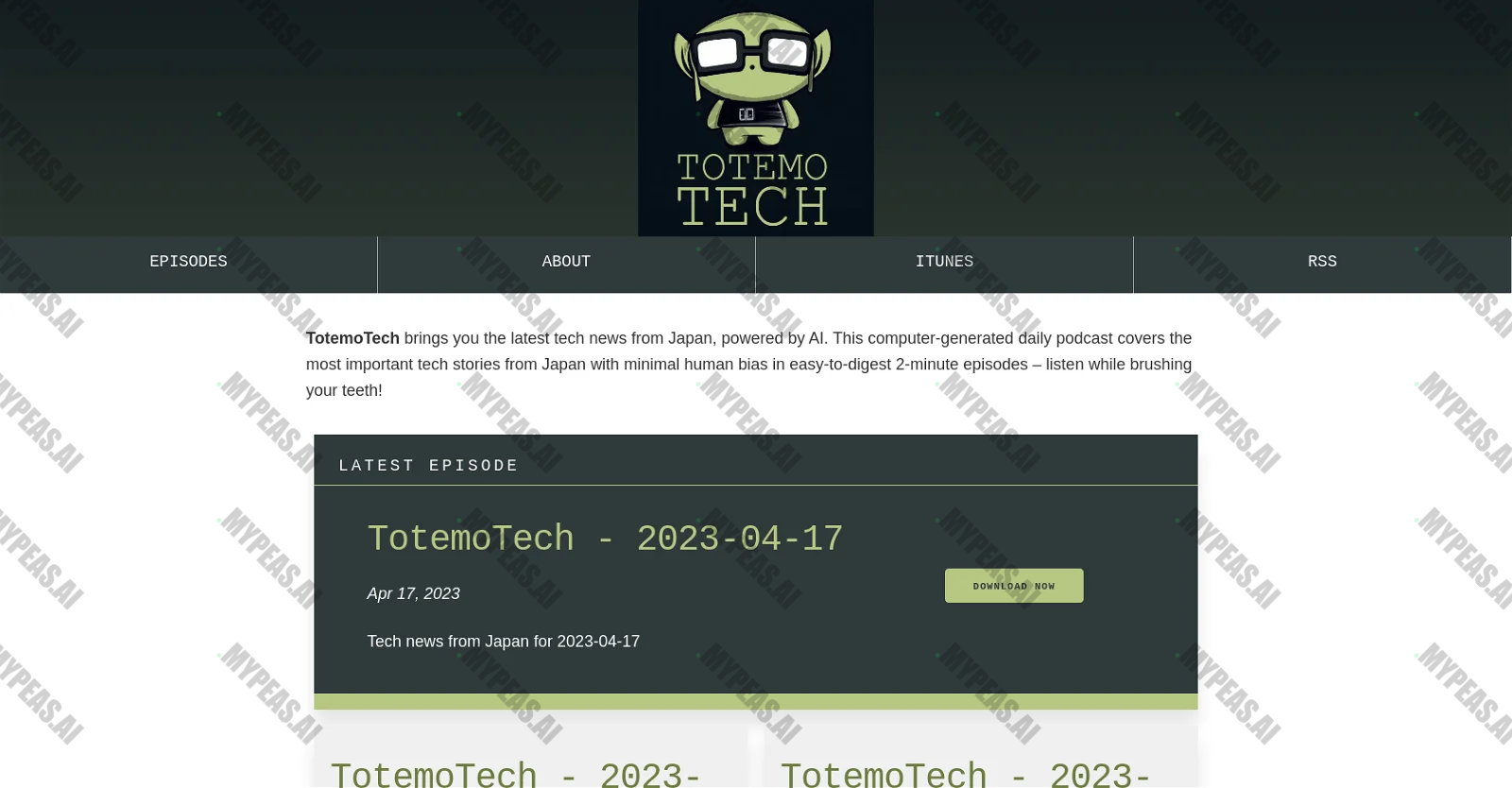 TotemoTech screenshot
