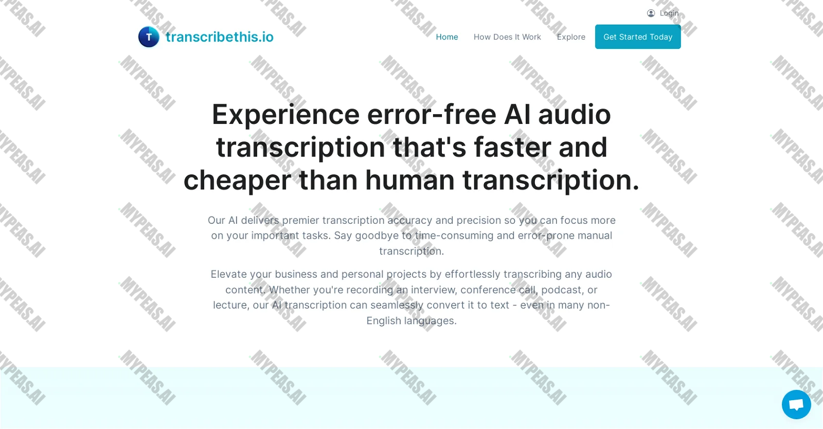 Transcribethis screenshot