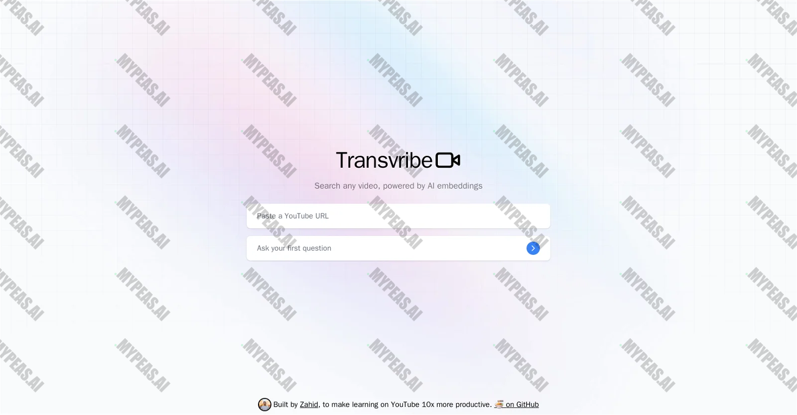 Transvribe screenshot