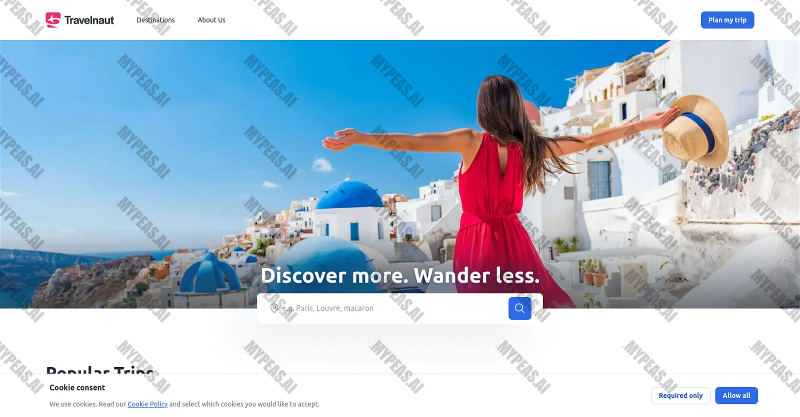 Travelnaut screenshot
