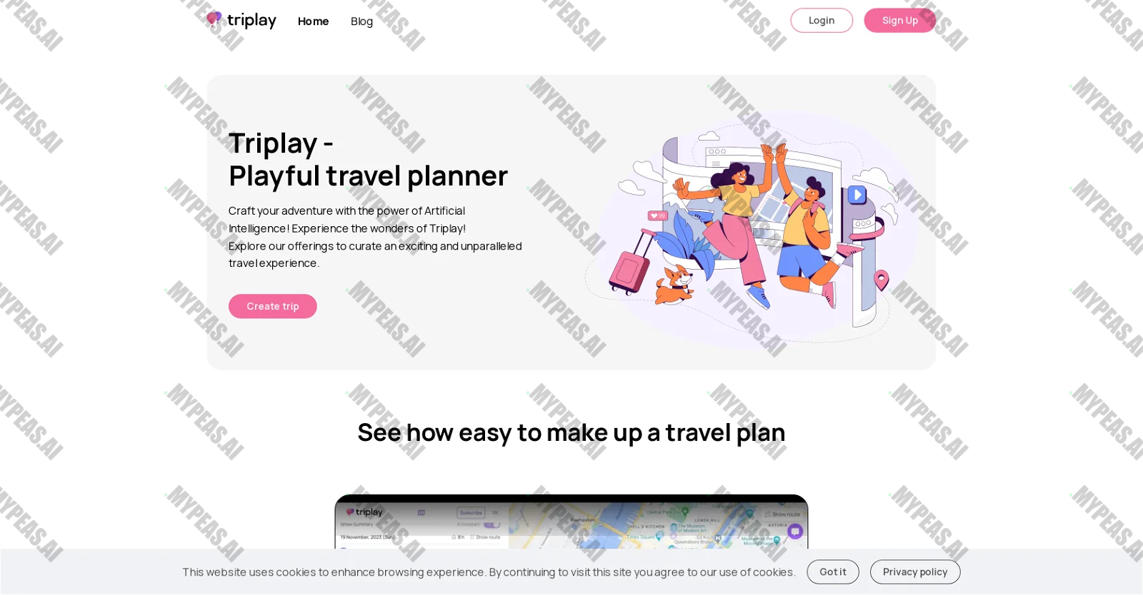 Triplay.ai screenshot