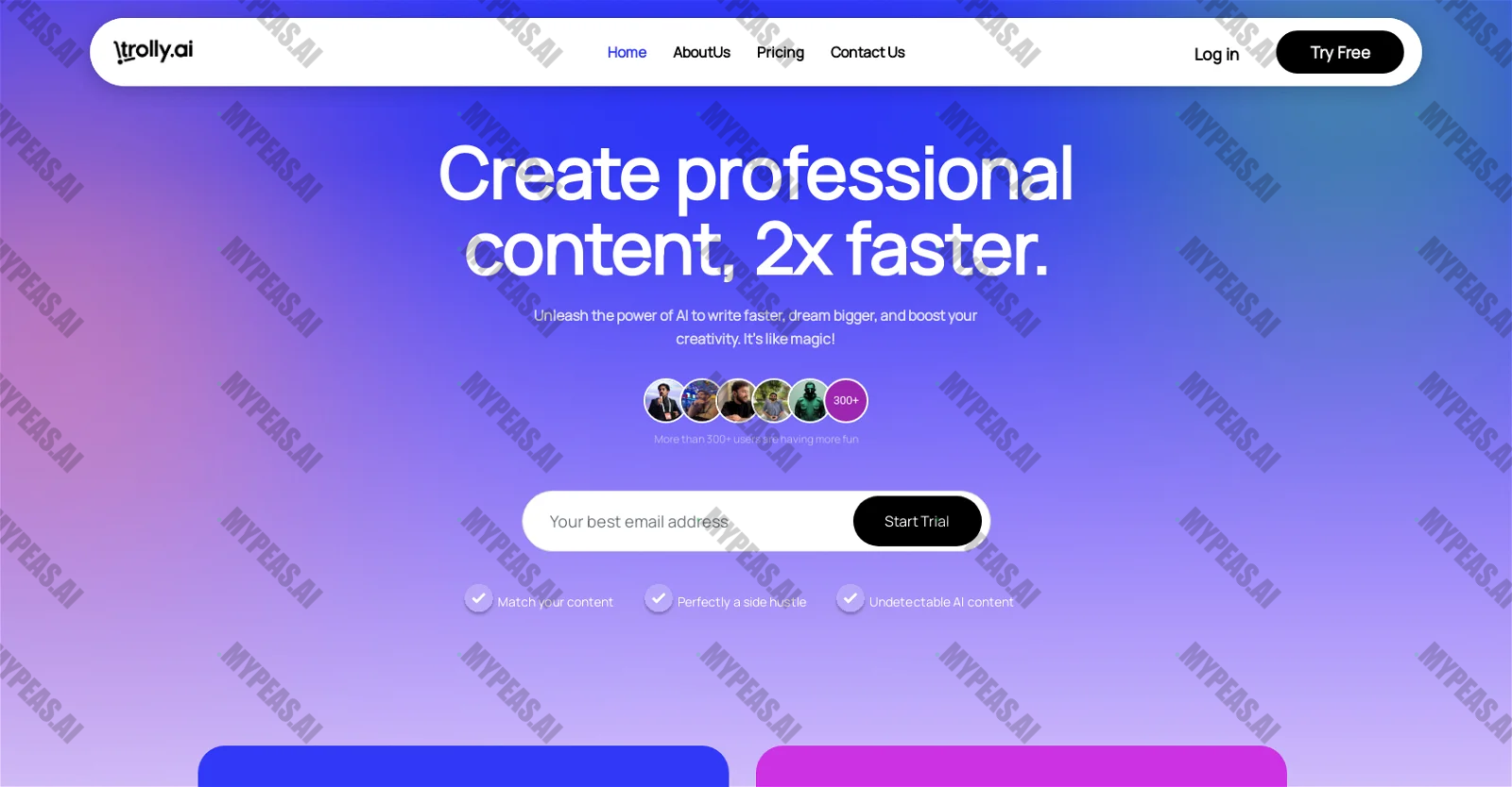 Trolly AI screenshot