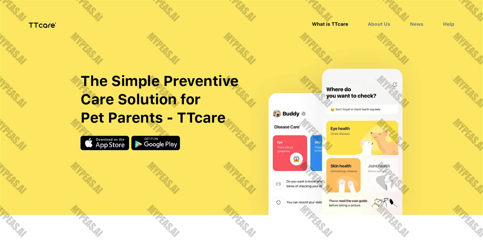 TTcare screenshot