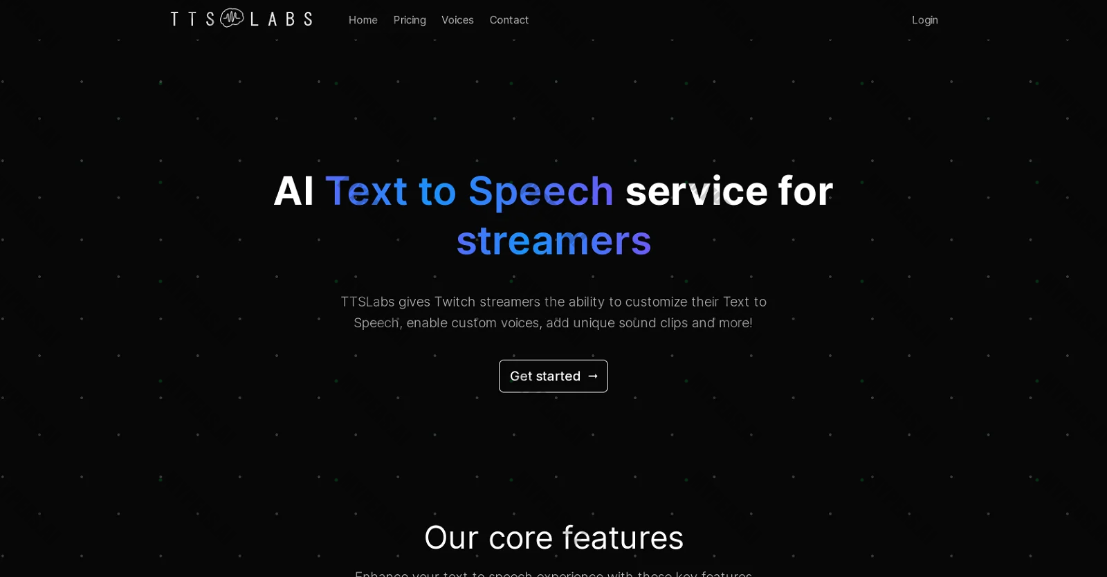 TTSLabs screenshot