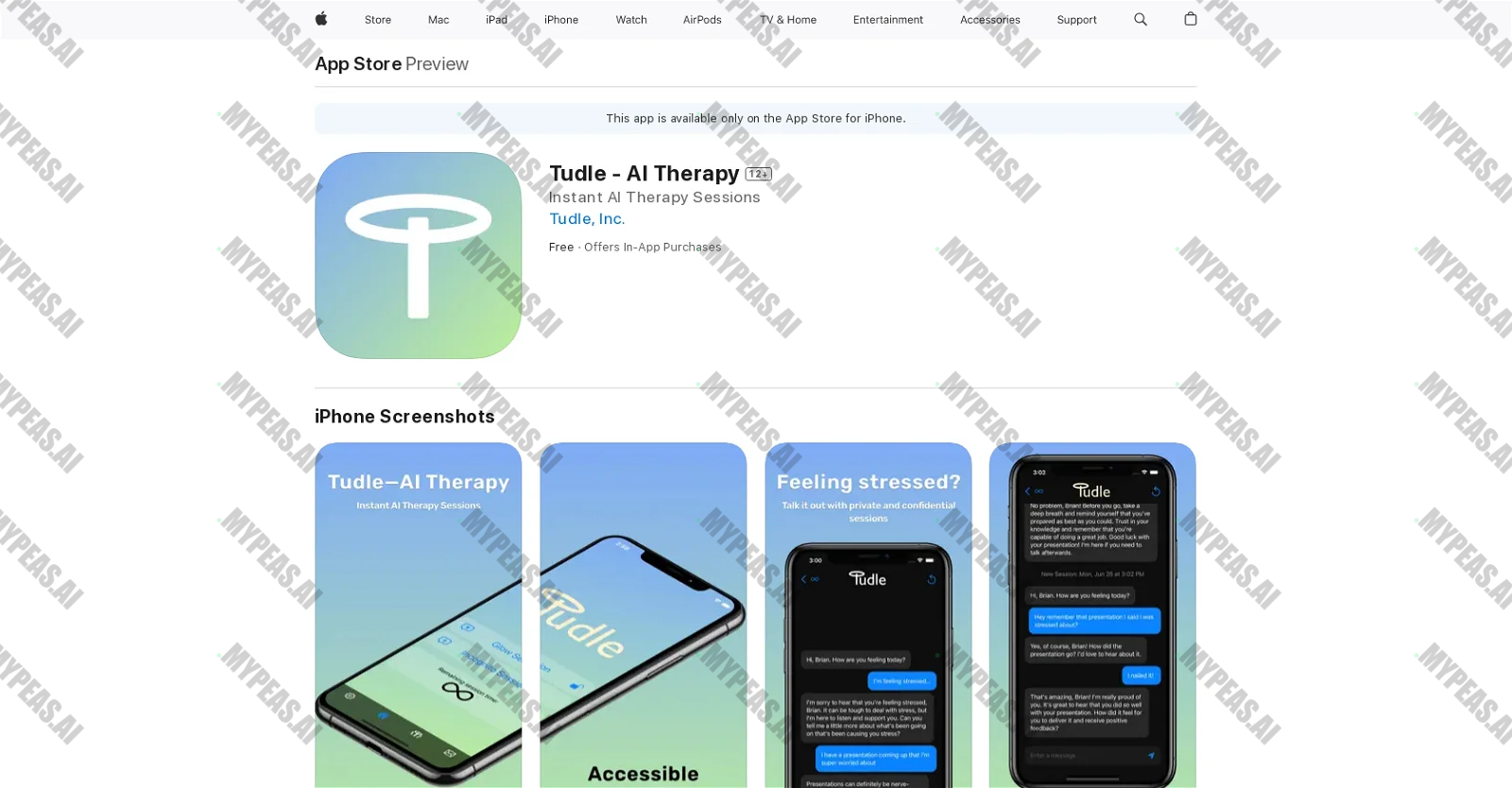 Tudle screenshot