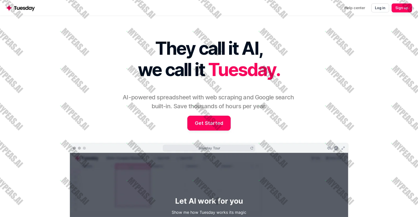 Tuesday screenshot