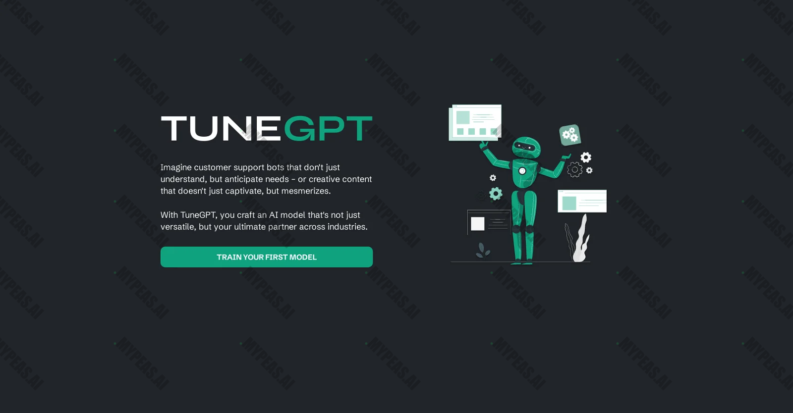 TuneGPT screenshot