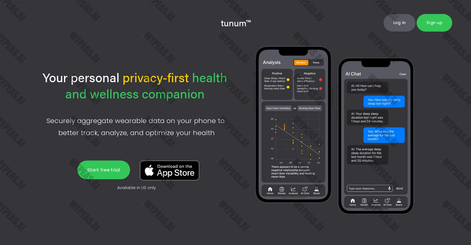 Tunum Health screenshot