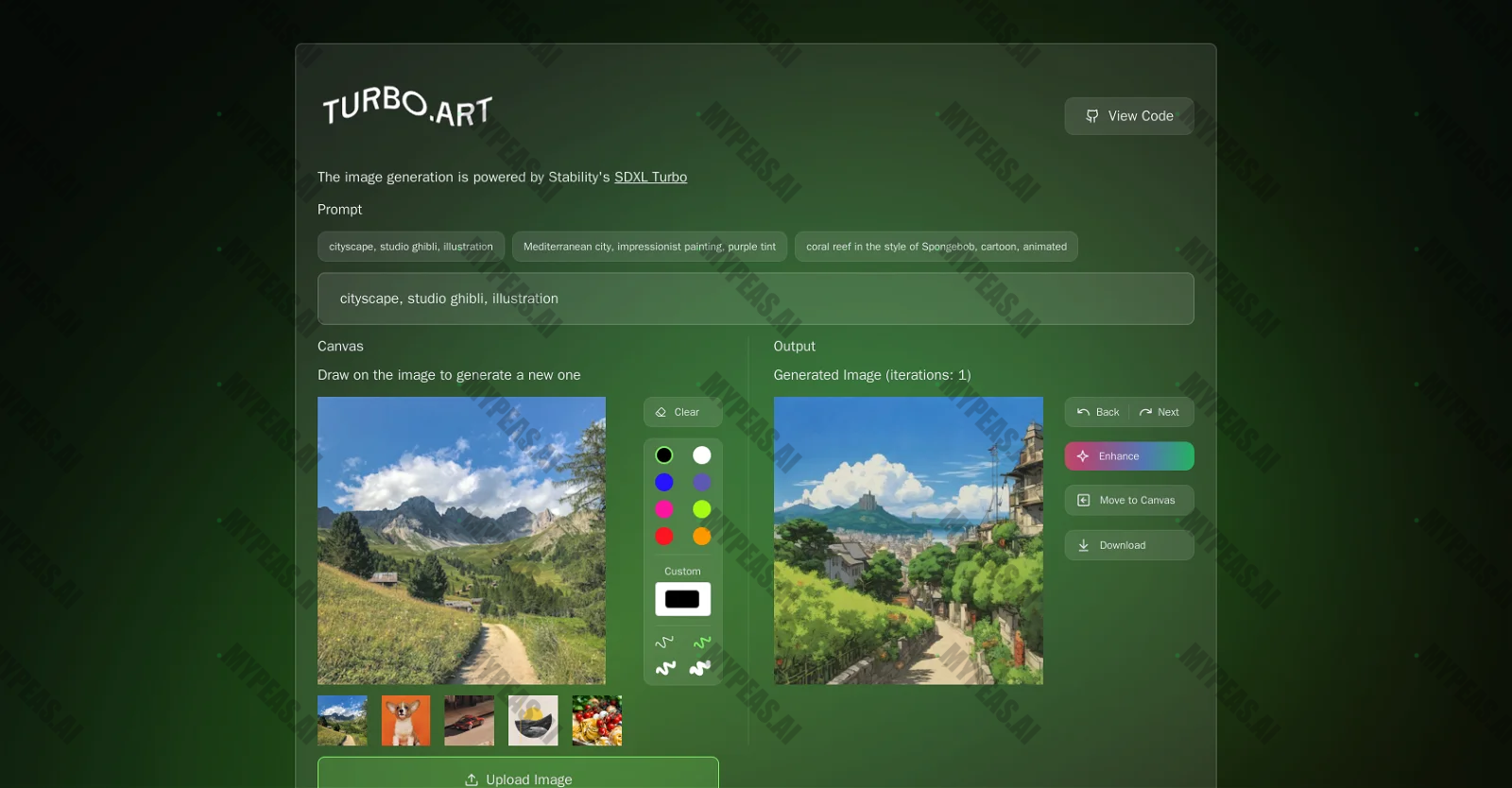 Turbo.Art screenshot