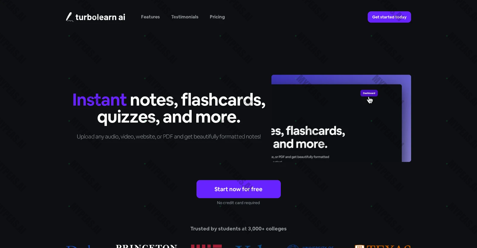 TurboLearn screenshot