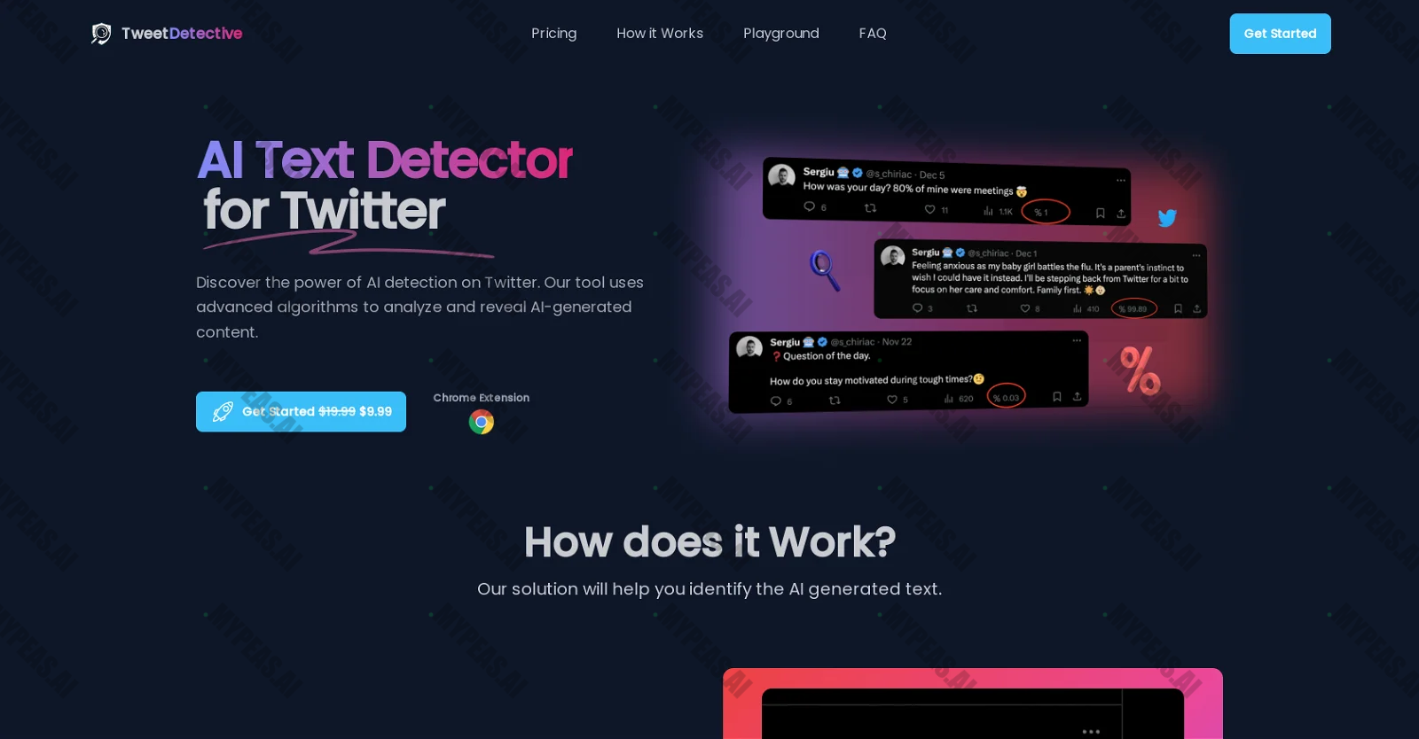 TweetDetective screenshot