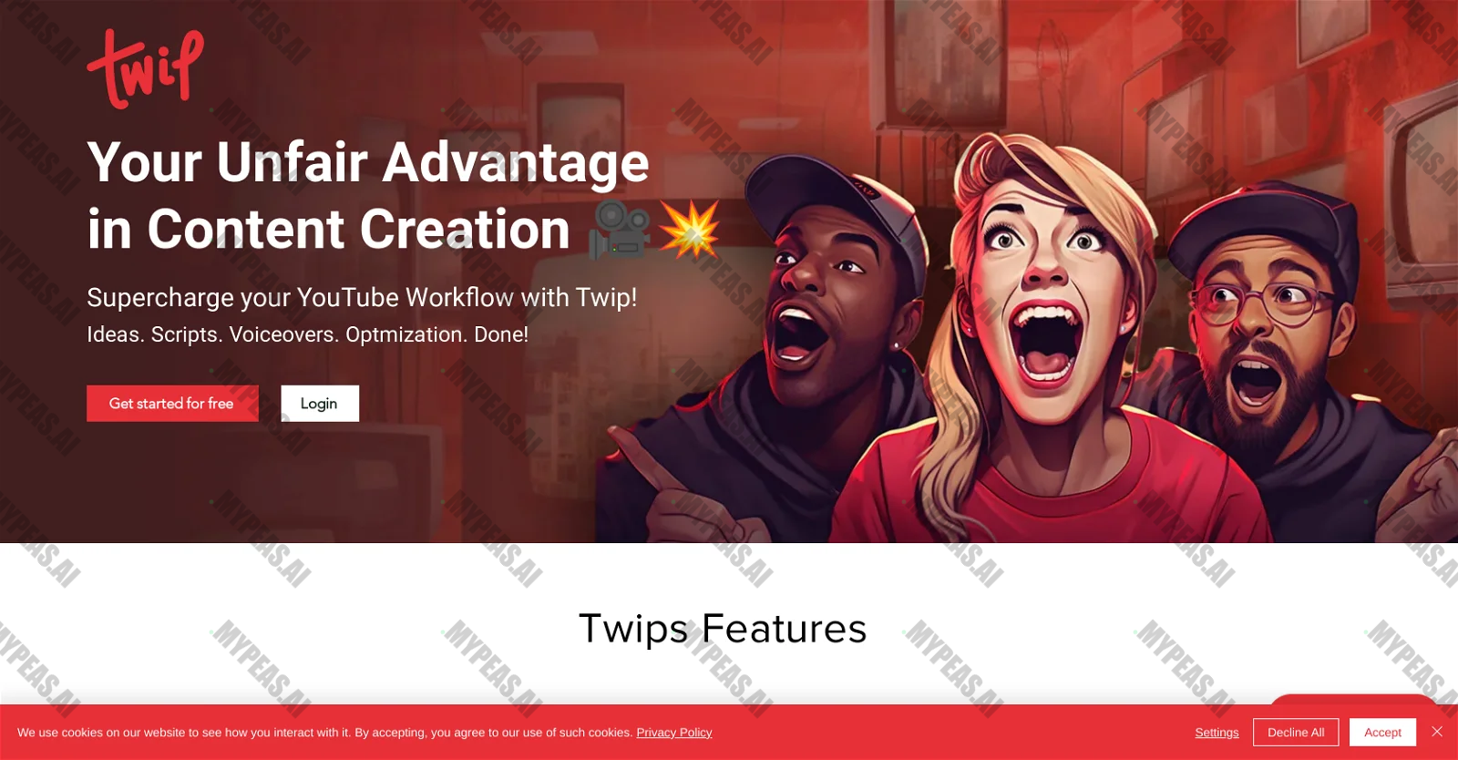 Twip AI screenshot