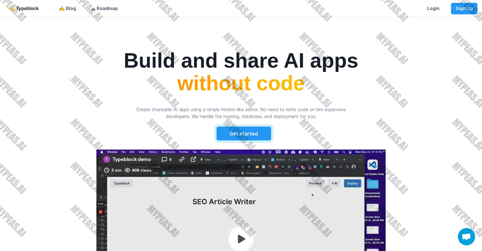 Typeblock screenshot