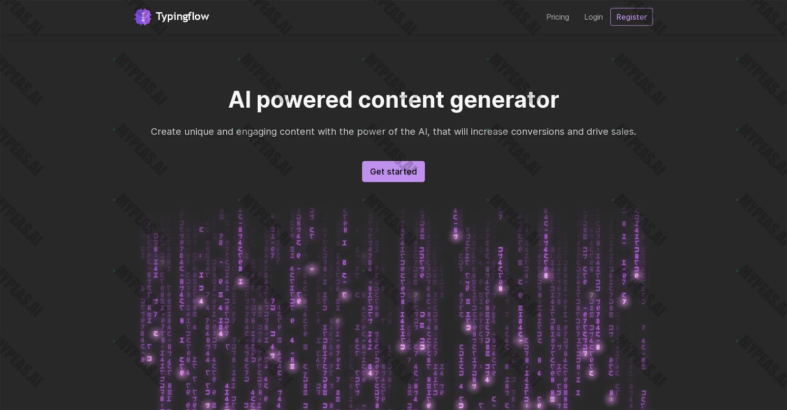 Typingflow screenshot
