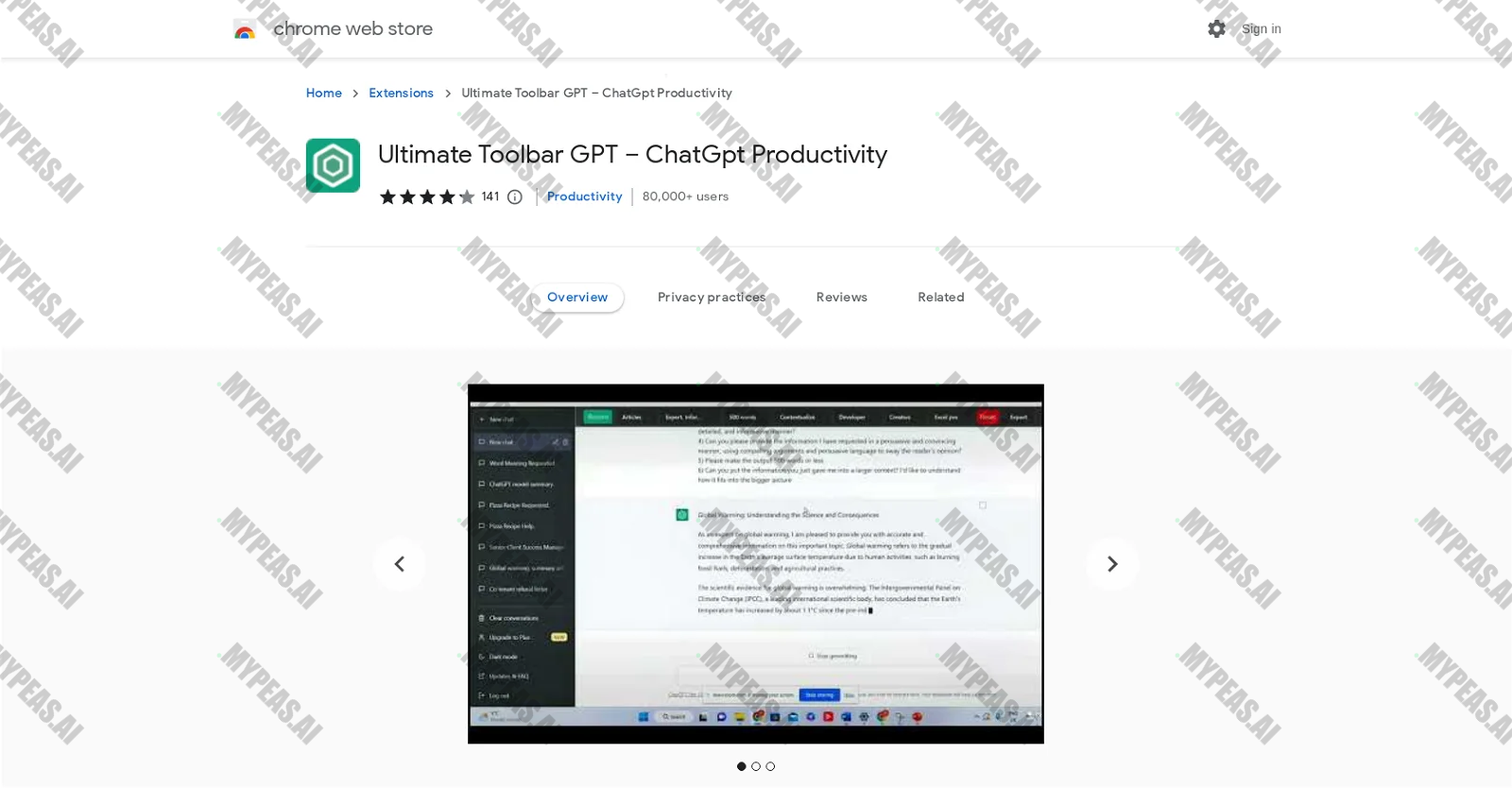 Ultimate Toolbar GPT screenshot