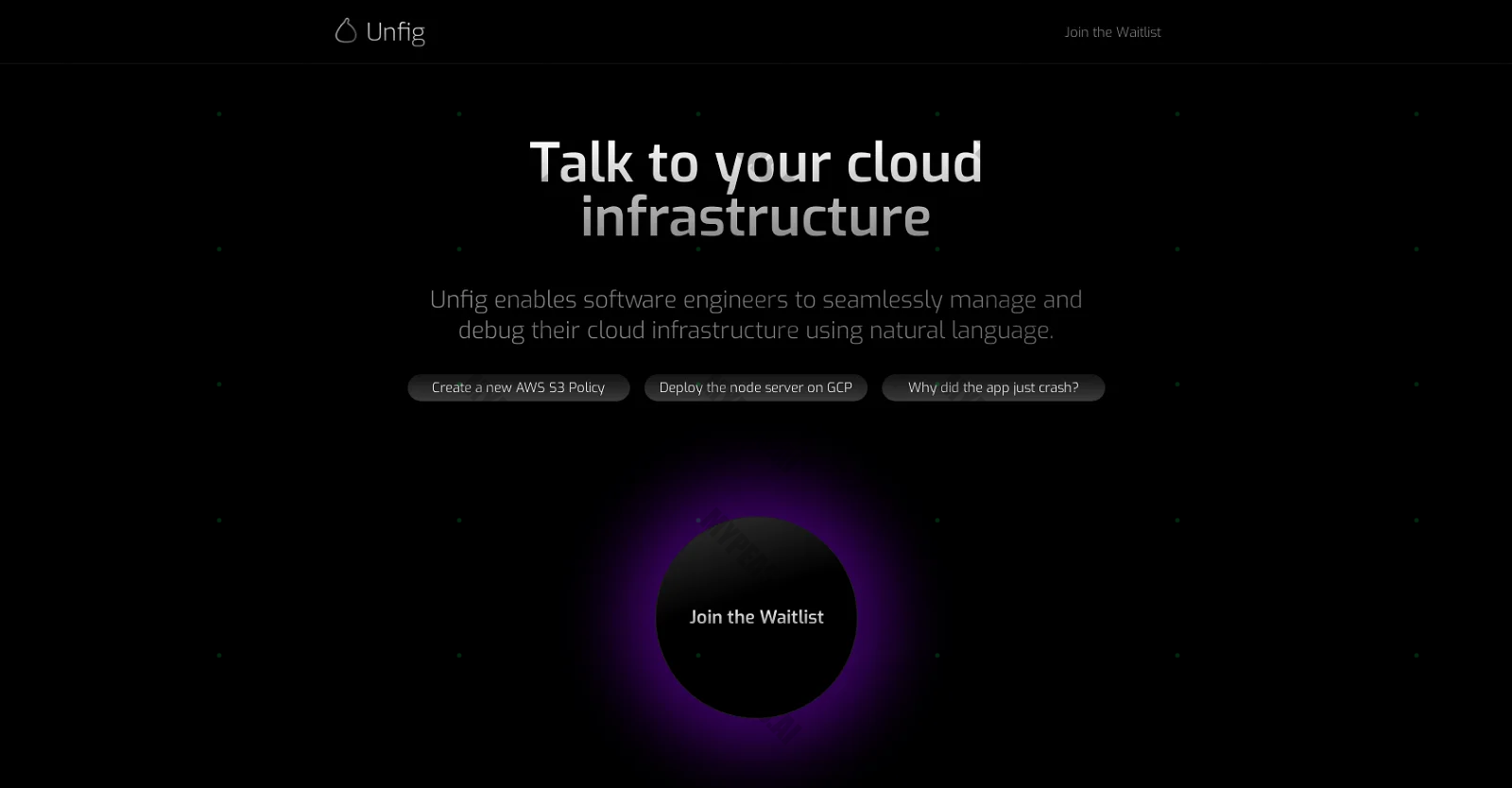 Unfig screenshot