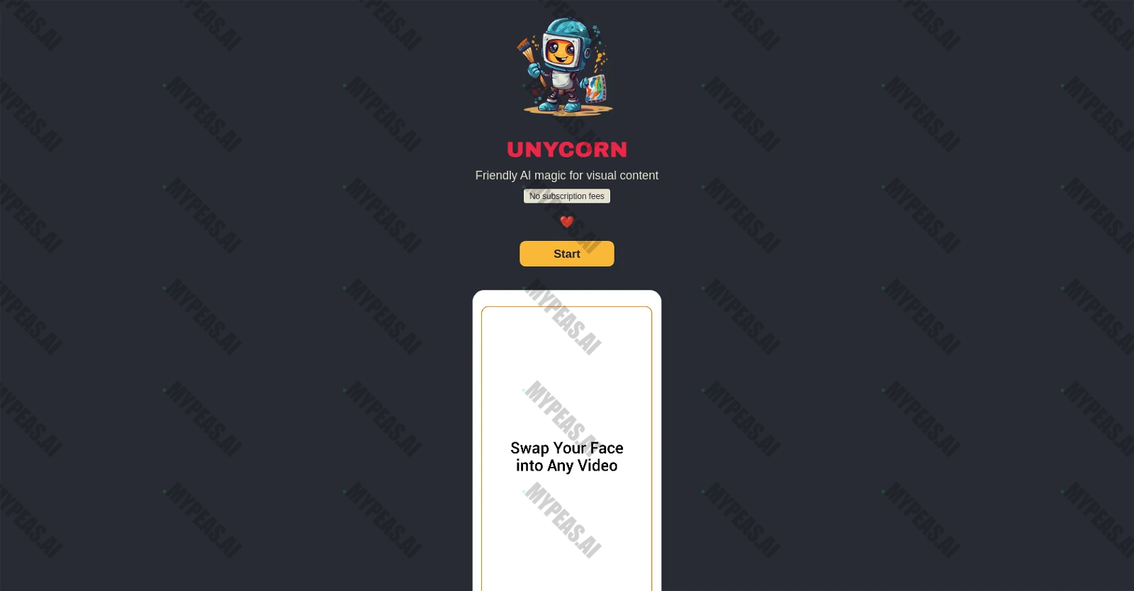 Unycorn screenshot