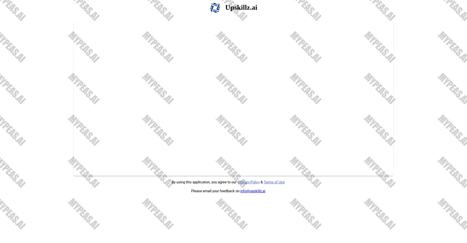 Upskillz.ai screenshot