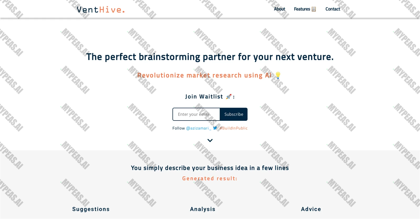 Venthive screenshot
