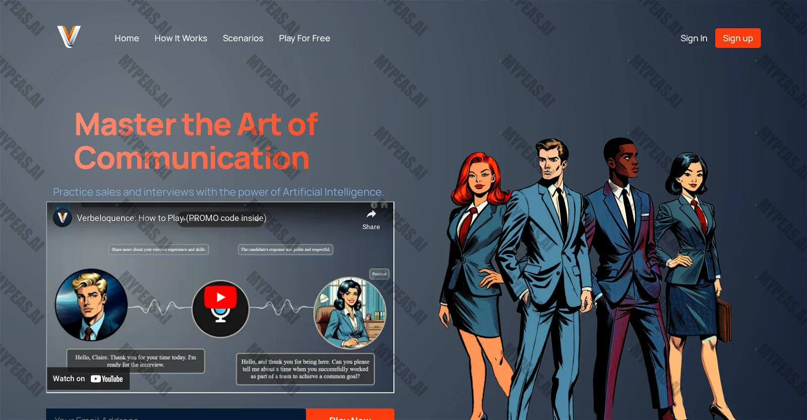Verbeloquence screenshot
