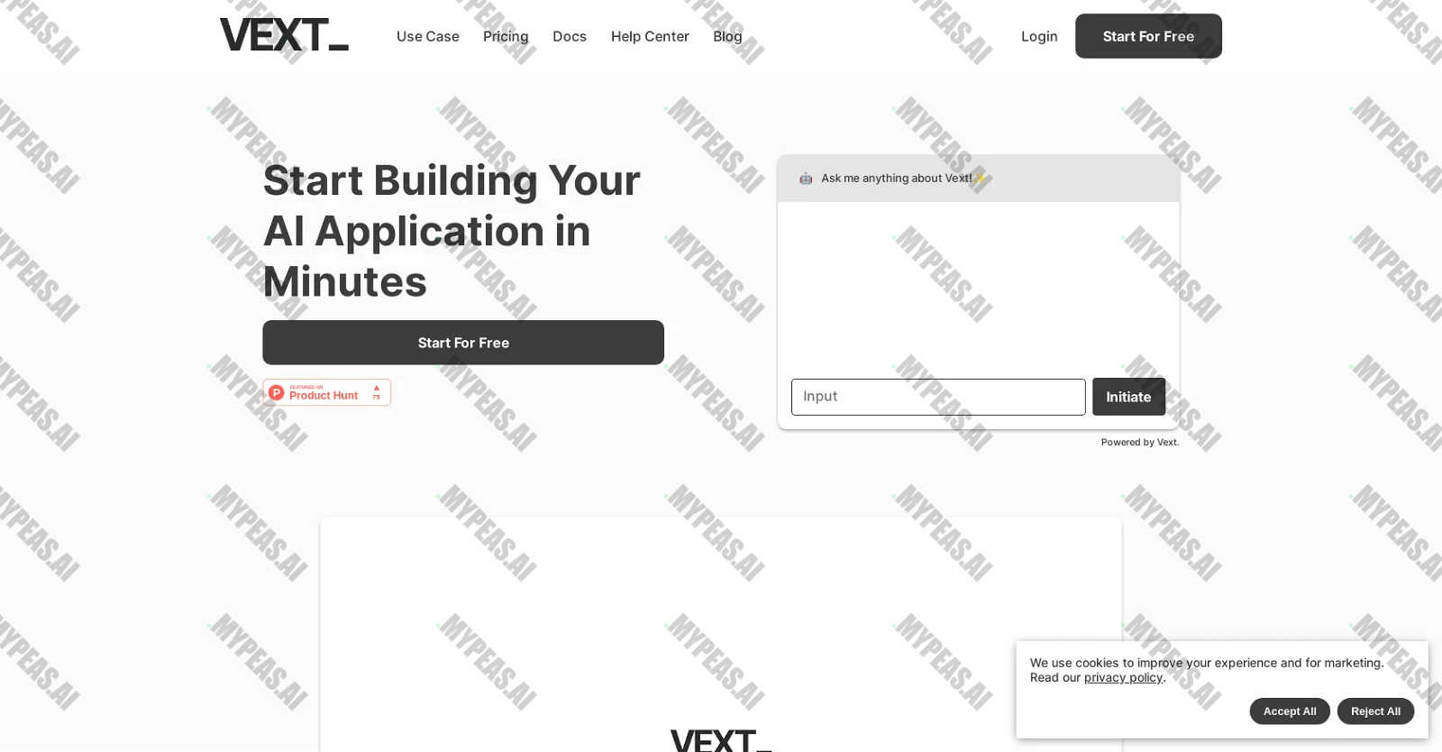 Vext screenshot
